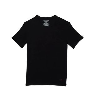 Tommy Hilfiger Cotton Stretch Short Sleeve Crew Neck 3-Pack