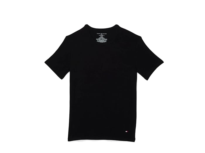 Tommy Hilfiger Cotton Stretch Short Sleeve Crew Neck 3-Pack