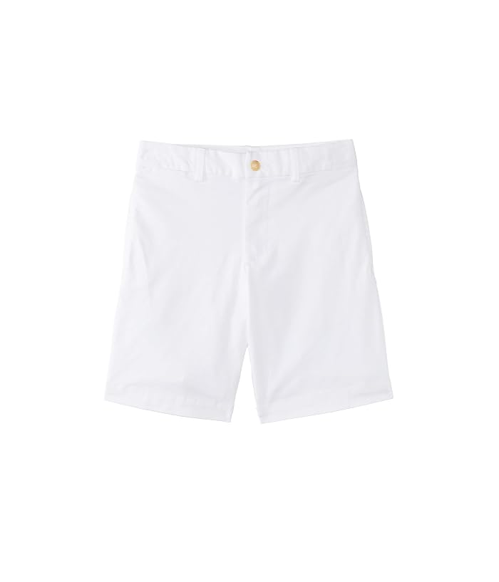 Polo Ralph Lauren Kids 20/1 Stretch Twill Flat Front Shorts (Big Kids) - Image 4