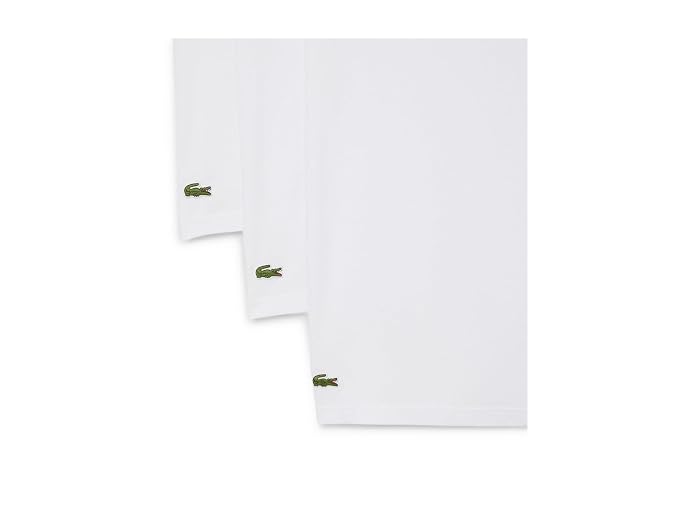 Lacoste 100{0434a5b91037e67e9f2f620d206d5a5742dd0e7c73e3b9d4985a854f842d4dbf} Cotton Slim Fit V-Neck T-Shirt 3-Pack - Image 2
