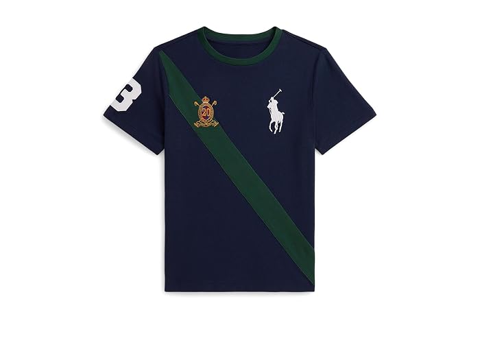 Polo Ralph Lauren Kids Big Pony 20th Anniversary Crest Tee (Big Kid) - Image 4