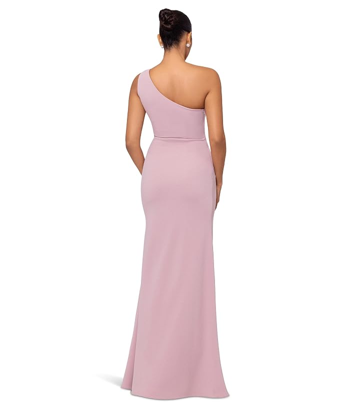 Betsy & Adam Long Scuba Crepe 3D Flower - Image 2