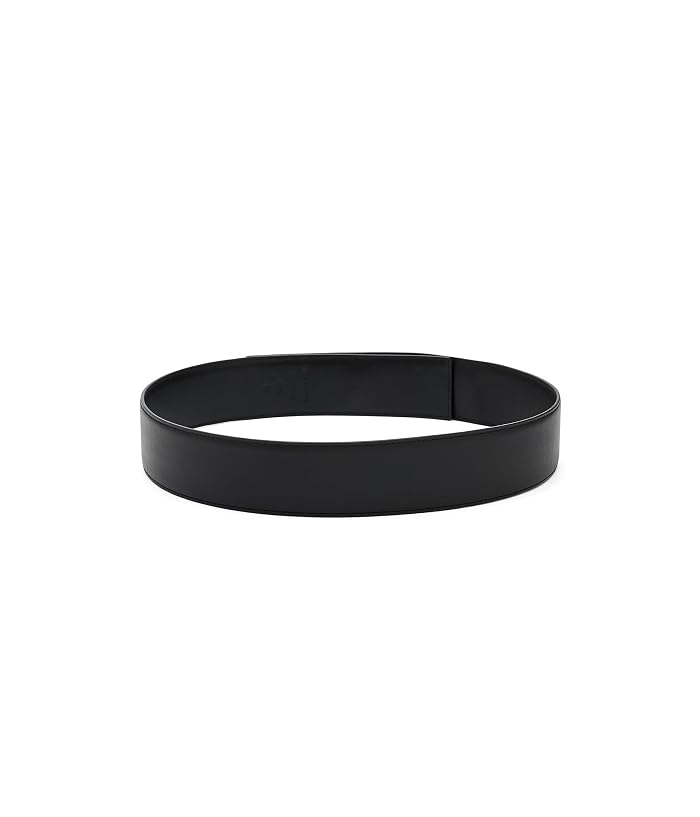 Lauren Ralph Lauren Leather Chain Padlock Wide Belt - Image 2