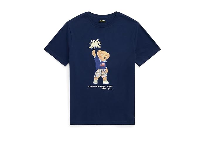 Polo Ralph Lauren Kids Polo Bear Cotton Jersey Tee (Big Kid) - Image 3