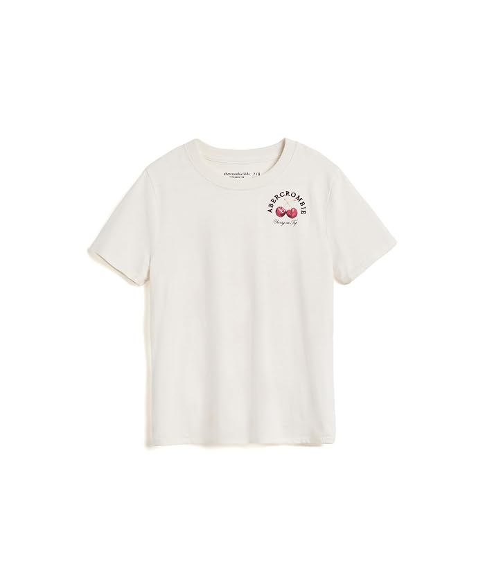 abercrombie kids Cherry Oversized Tee (Big Kids)