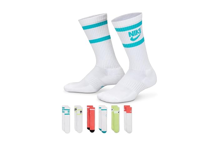 Nike Kids Everyday Cushion Socks 6-Pair Pack (Little Kid/Big Kid) - Image 3