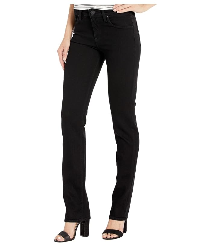 Hudson Jeans Nico Mid-Rise Straight in Black - Image 2