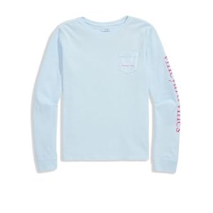 Vineyard Vines Kids Long Sleeve Pocket Tee (Toddler/Little Kid/Big Kid)