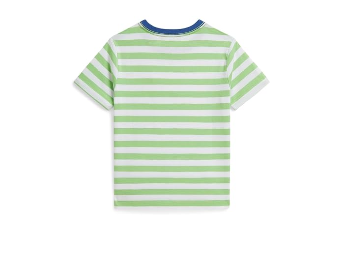 Polo Ralph Lauren Kids Striped Cotton Jersey Pocket Tee (Toddler/Little Kid) - Image 2