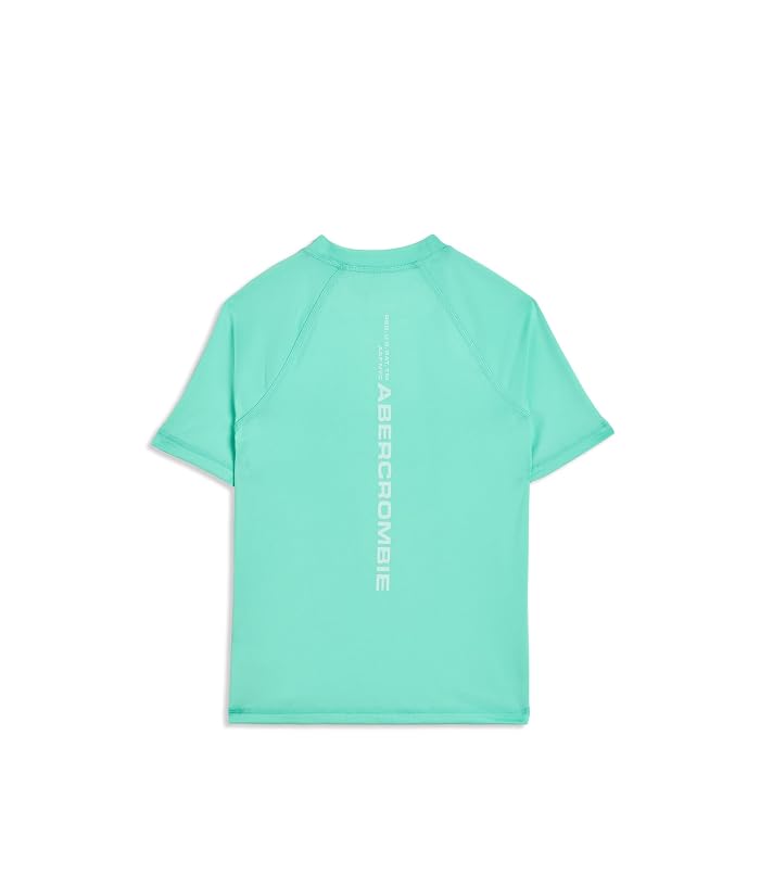abercrombie kids Core Short Sleeve Rashguard (Big Kids) - Image 2