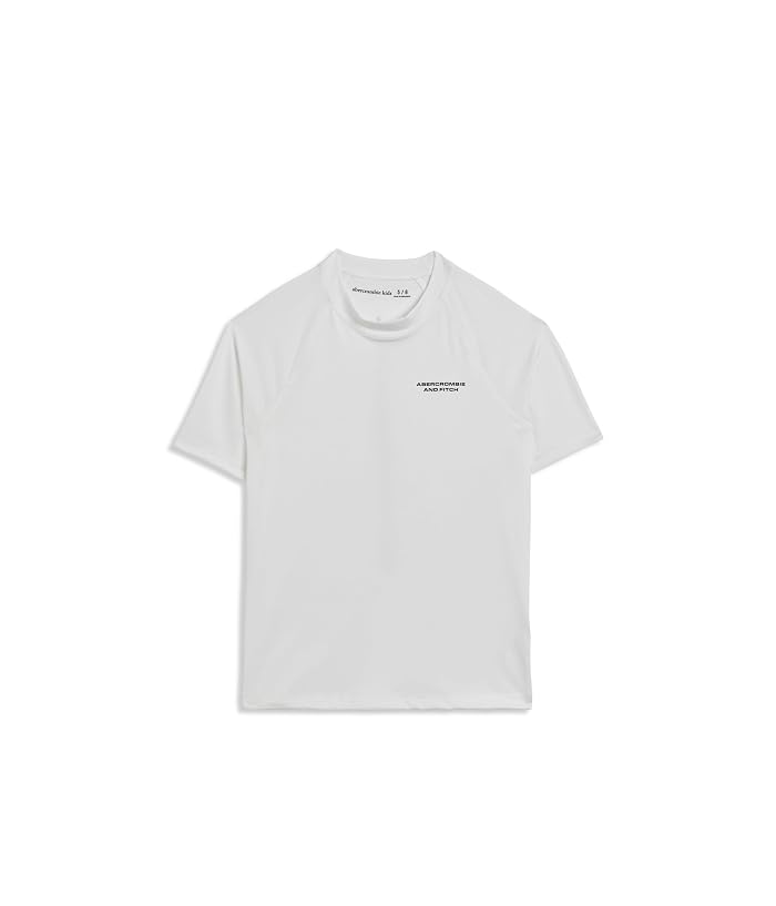 abercrombie kids Core Short Sleeve Rashguard (Big Kids) - Image 4