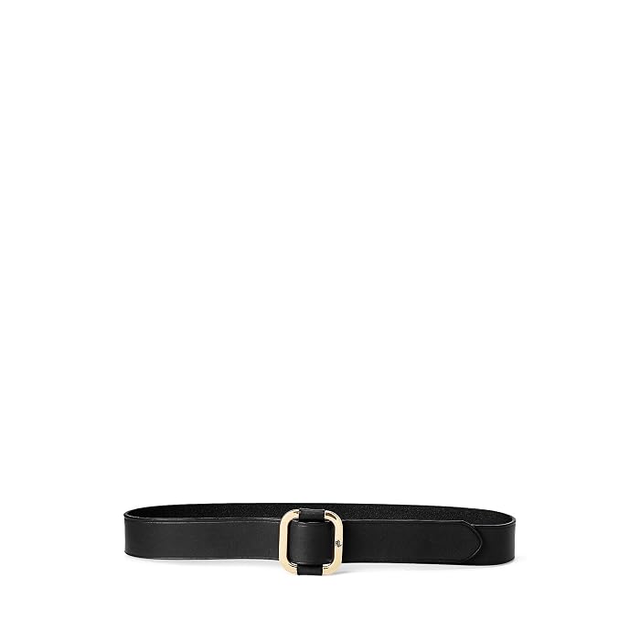 Lauren Ralph Lauren Slide Buckle Leather Belt