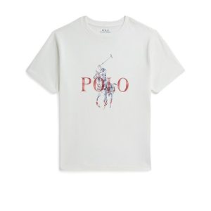 Polo Ralph Lauren Kids Big Pony Cotton Jersey Tee (Big Kid)