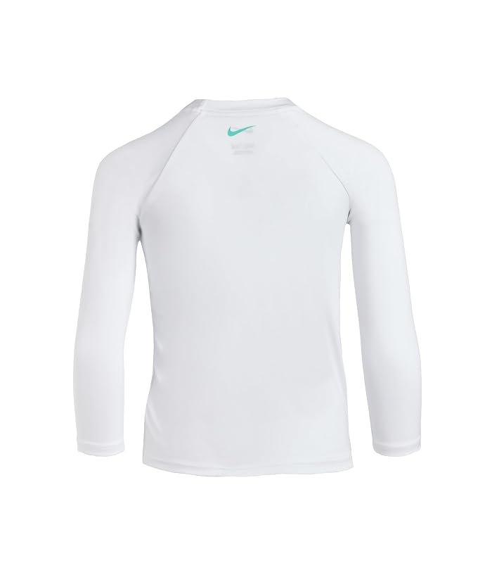 Nike Kids Long Sleeve Hydroguard Top & 5" Volley Short Set (Big Kid) - Image 2