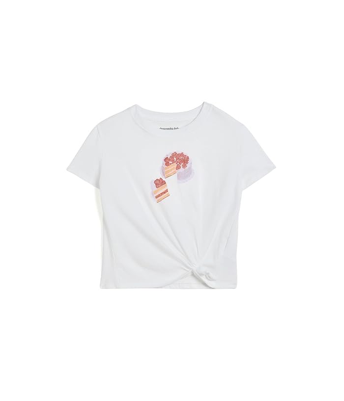 abercrombie kids Cake Side Knot Tee (Big Kids)