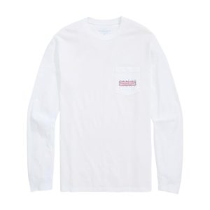 Vineyard Vines String Lights Pups Long Sleeve Tee