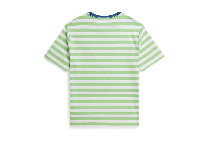 Polo Ralph Lauren Kids Striped Cotton Jersey Pocket Tee (Big Kid) - Image 2