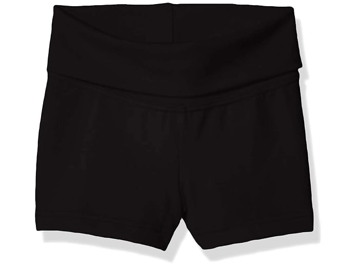 Capezio Girls' Team Basic Foldover Boy Shorts