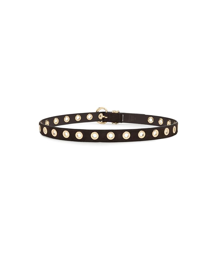Madewell Metal Eyelet Belt in Suede - Image 2