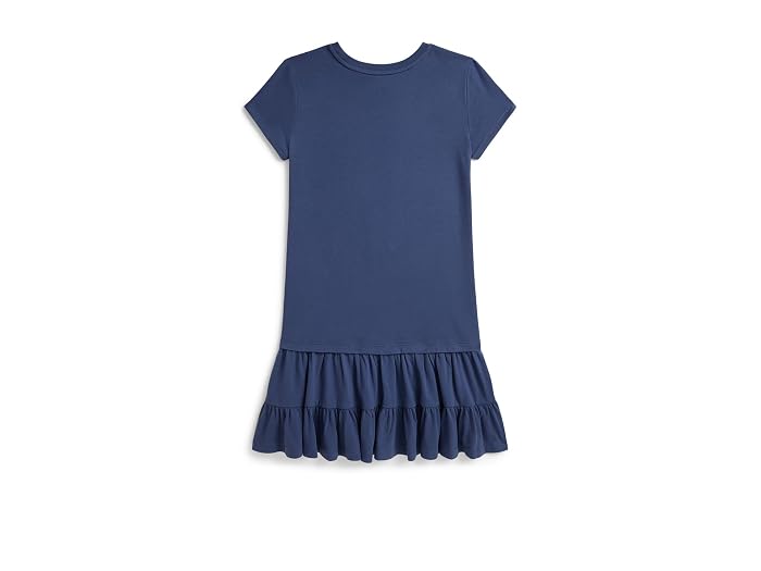 Polo Ralph Lauren Kids Polo Bear Tiered Cotton Jersey Dress (Big Kid) - Image 2