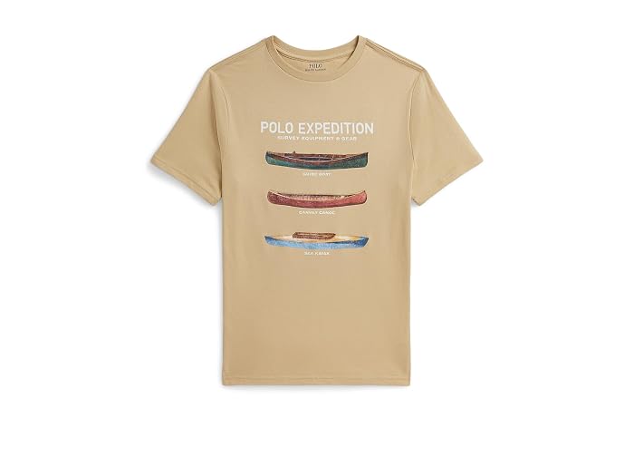 Polo Ralph Lauren Kids Cotton Jersey Graphic Tee (Big Kid) - Image 3