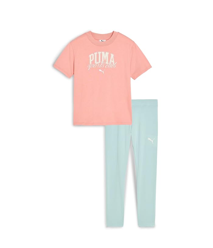 PUMA Kids T-shirt & Leggings Set (little Kid) - Image 4