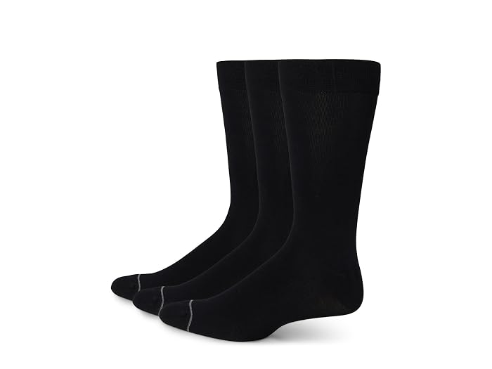 Florsheim Bamboo Flat Crew Dress 3-Pack Socks - Image 2