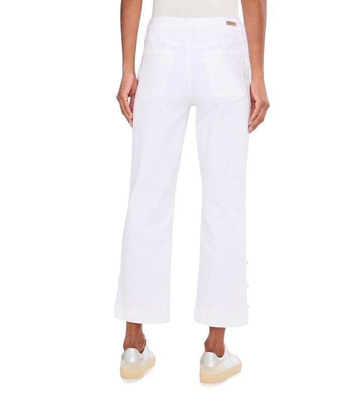 Liverpool Los Angeles 27" Kennedy Mid-Rise Crop Straight Leg Jeans with Pearl Trim - Image 4