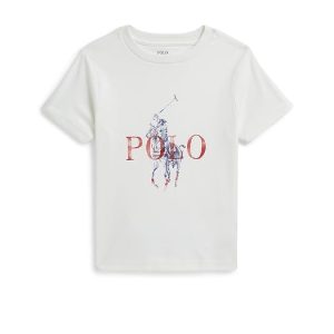 Polo Ralph Lauren Kids Big Pony Cotton Jersey Tee (Toddler/Little Kid)