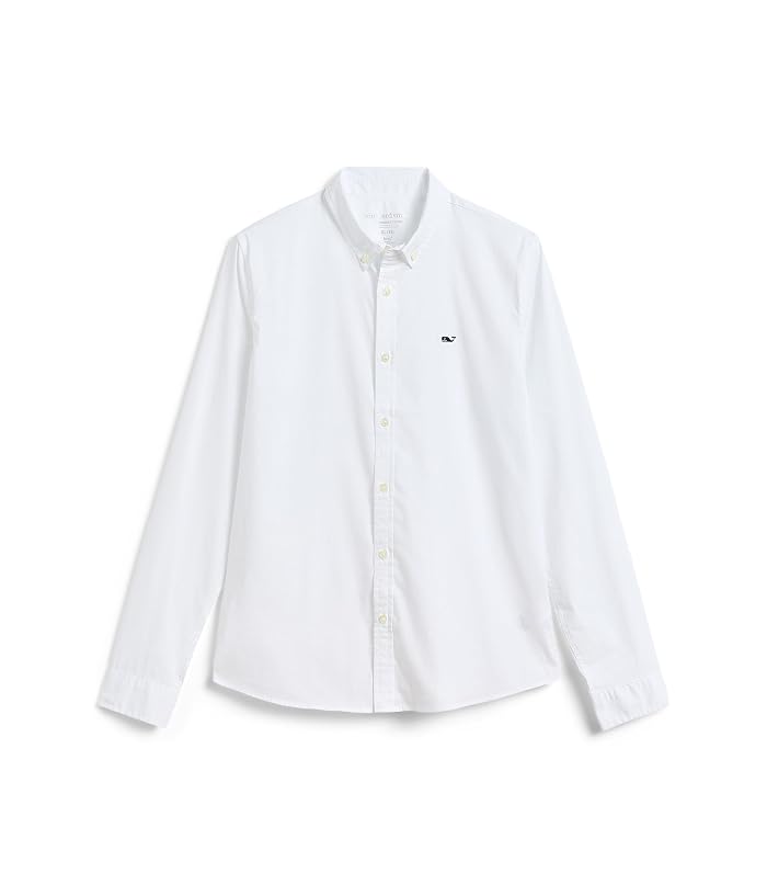 Vineyard Vines Kids Breakwater Solid Performance Cotton Shirt(Toddler/Little Kid/Big Kid) - Image 4