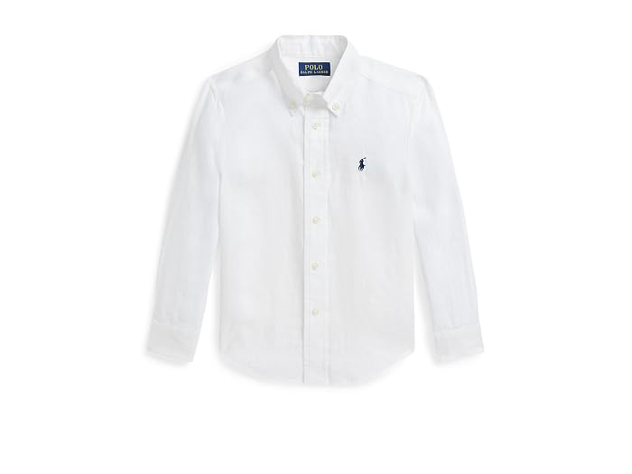 Polo Ralph Lauren Kids Linen Shirt (Toddler/Little Kid) - Image 2