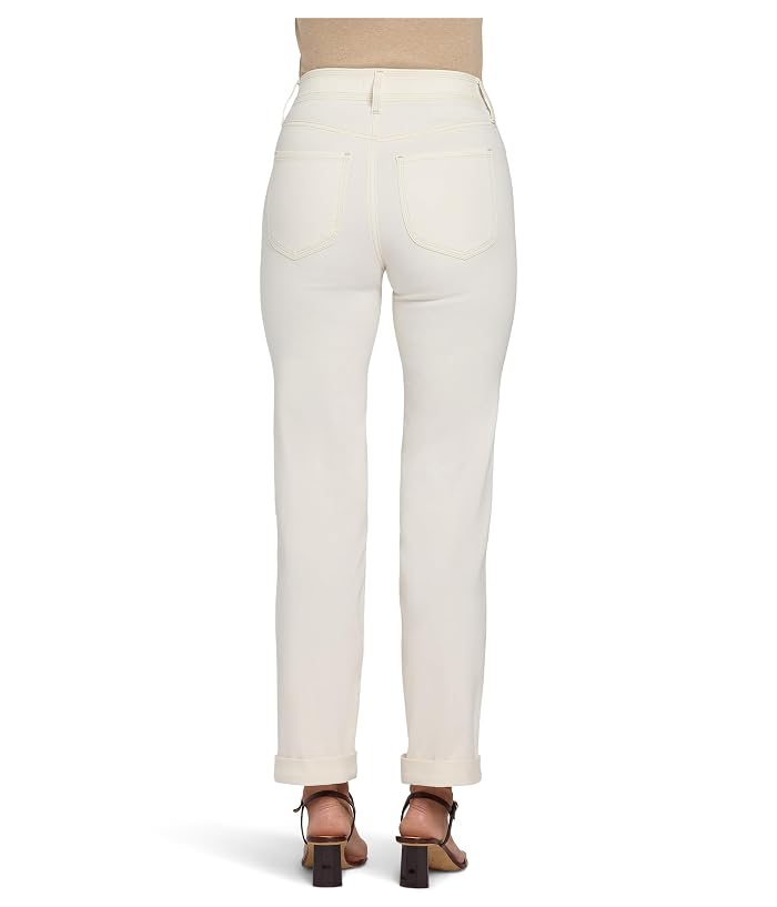 NYDJ Straight Triple Stitch Jeans in Vintage White - Image 3