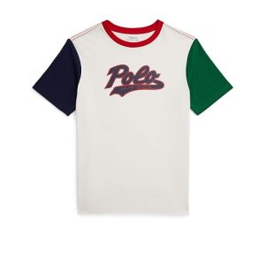 Polo Ralph Lauren Kids Logo Color-Blocked Cotton Tee (Big Kid)