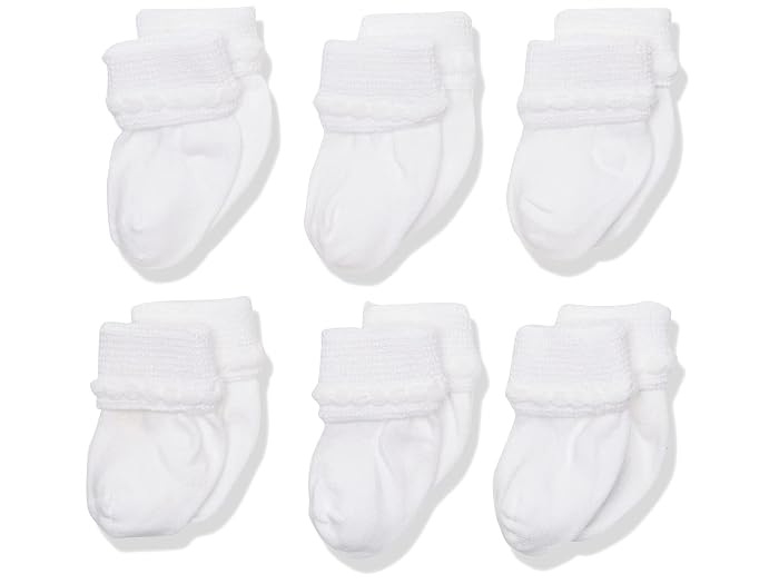 Jefferies Socks Unisex-Baby Newborn Bubble Stitch Rock-A-Bye Bootie 6 Pair Pack - Image 2