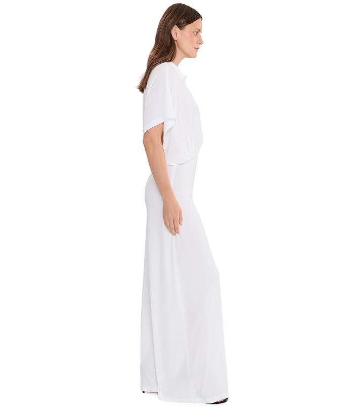 Norma Kamali Super Oversized Sleeveless Boyfriend Neck Jumpsuit - Image 3
