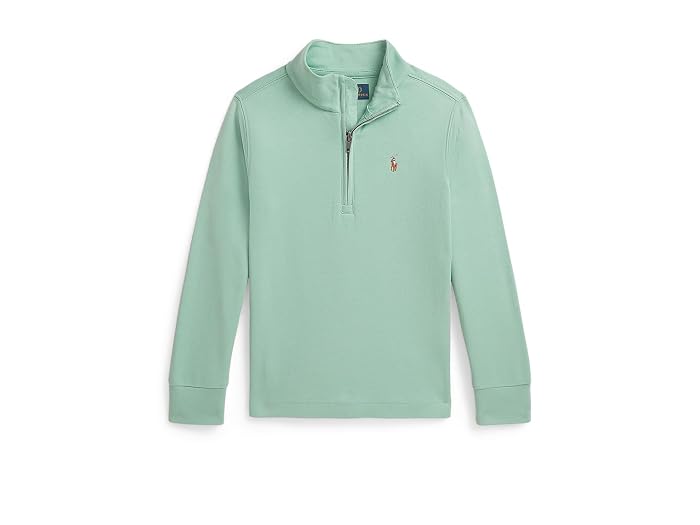 Polo Ralph Lauren Kids Cotton Interlock 1/4 Zip Pullover (Toddler/Little Kid)