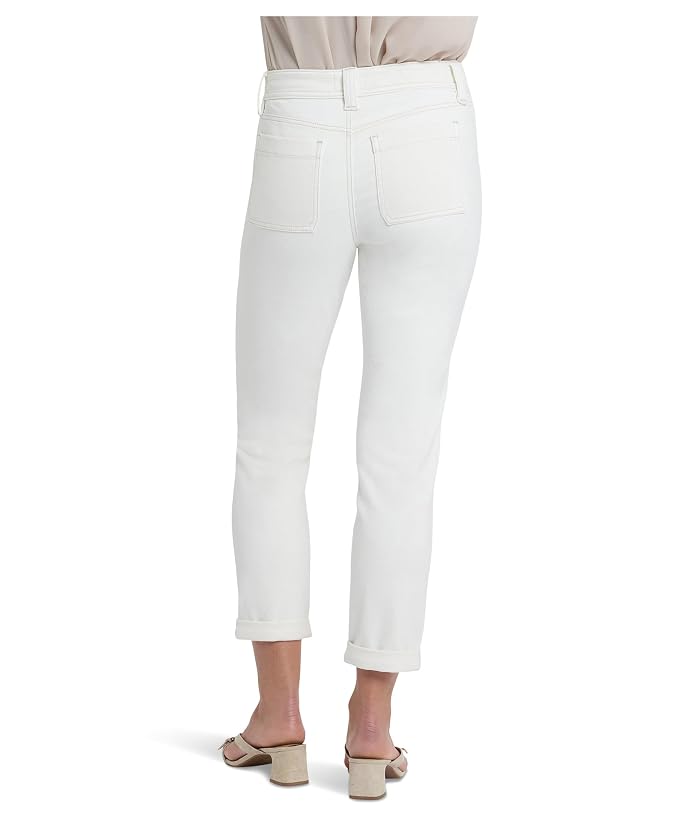 NYDJ Margot Girlfriend in Vintage White - Image 4