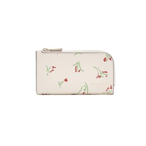 Kate Spade New York Devin Vibrant Buds Small Bifold Wallet