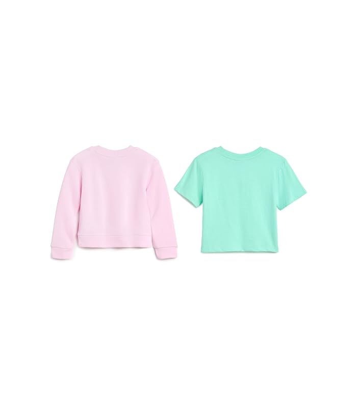 PUMA Kids 3-Piece Set - Crew Neck T-Shirt & Shorts (Toddler) - Image 2