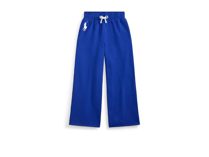Polo Ralph Lauren Kids Big Pony Fleece Wide-leg Sweatpants (Big Kid) - Image 3