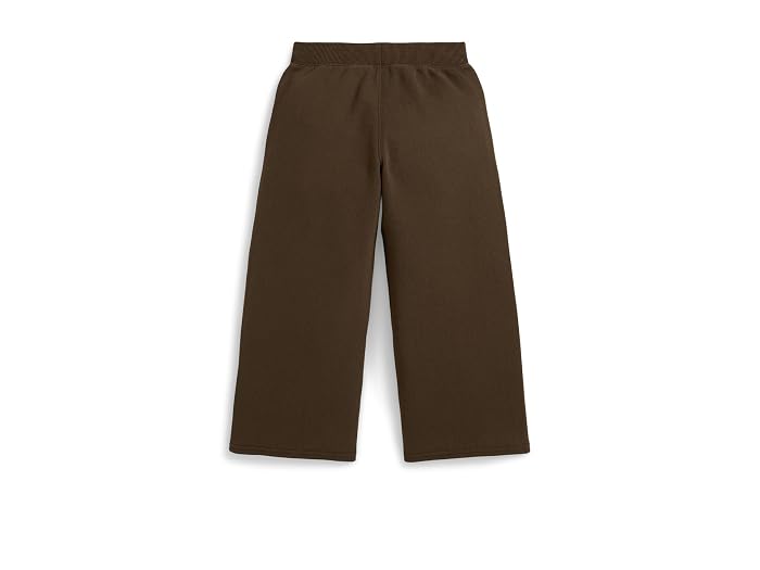 Polo Ralph Lauren Kids Logo Crest Fleece Wide-Leg Pants (Toddler/Little Kid) - Image 2