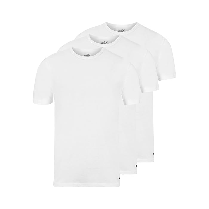 PUMA 3 Pack Crew Neck T-Shirts