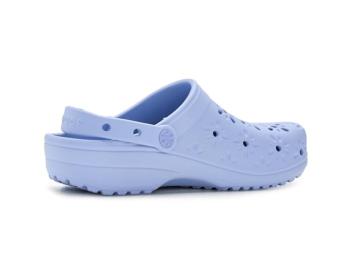 Crocs Classic Clogs with Floral Cut Out Design - Image 3