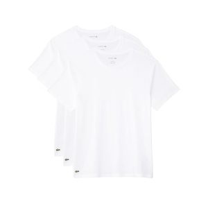 Lacoste 100{c4b802007c7f4a40b7f8f6bf46524c13752c9ce2743d29ab82b33dafed4c092d} Cotton Regular Fit Crew-Neck T-Shirt 3-Pack