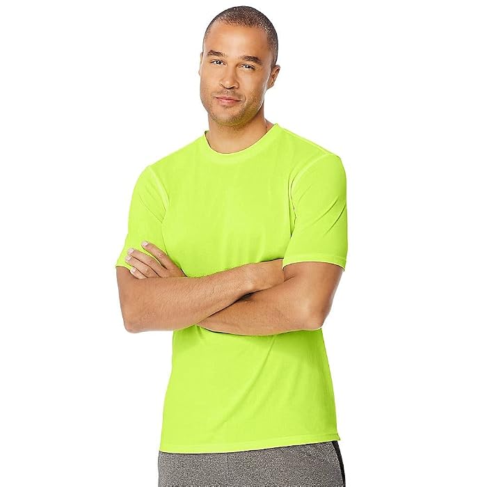 Hanes Sport Heathered Performance T-Shirt - Image 3