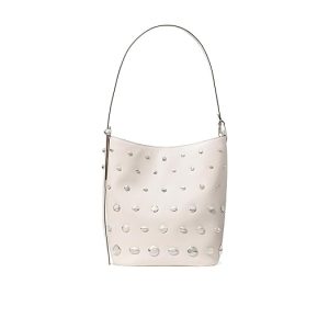 Kate Spade New York Halo Studded Fine Grain Leather Bucket