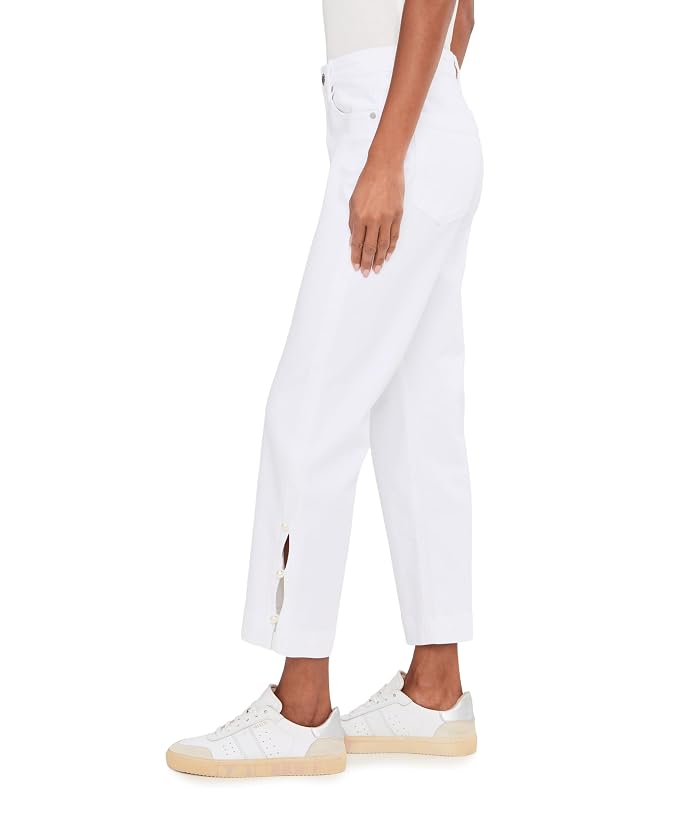 Liverpool Los Angeles 27" Kennedy Mid-Rise Crop Straight Leg Jeans with Pearl Trim - Image 3