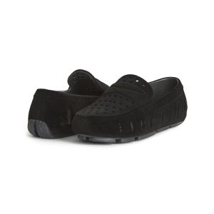 Floafers Kids Prodigy Driver Faux Suede (Big Kid)