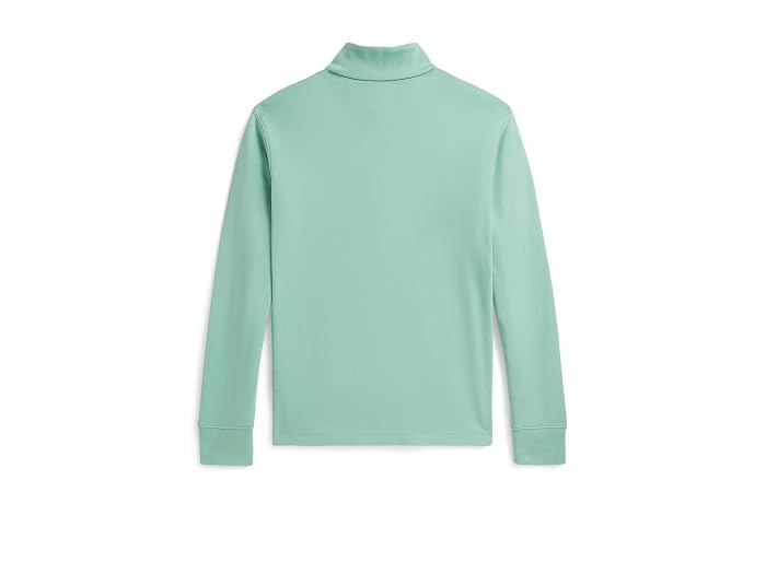 Polo Ralph Lauren Kids Cotton Interlock 1/4 Zip Pullover (Big Kid) - Image 2