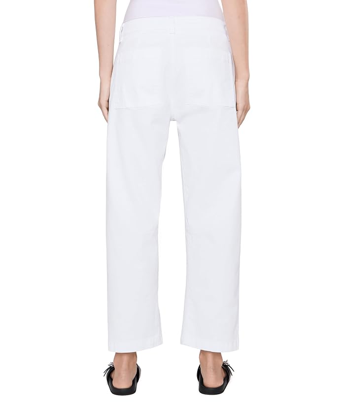 KUT from the Kloth Ashton Wide Leg Barrel in Optic White - Image 4